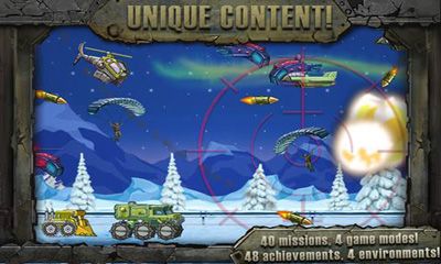 Screenshots of the game IndestructoTank on Android phone, tablet.