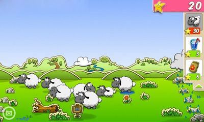 Captures d'écran du jeu des Nuages & les Moutons sur Android, une tablette.