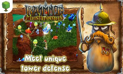 Screenshots of the game Battle Mushrooms on Android phone, tablet.