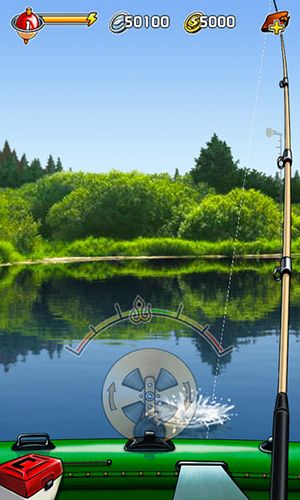 Screenshots of the game Pocket fishing on Android phone, tablet.