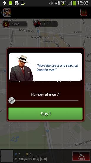 Screenshots of the game City domination: Mafia gangs on Android phone, tablet.