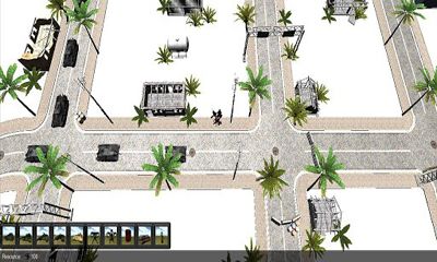 Captures d'écran du jeu Tank Defense HD Android, une tablette.