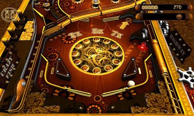 Screenshots of the game Steampunk pinball on your Android phone, tablet.