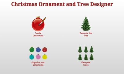 Screenshots of the game Christmas Ornaments and Tree on Android phone, tablet.