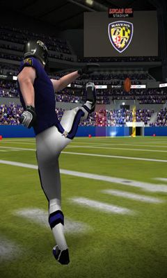 Screenshots of NFL Kicker! on Android phone, tablet.