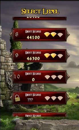 Screenshots of the game Jewel quest saga on Android phone, tablet.