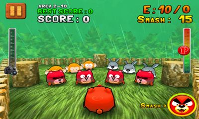 Screenshots of the game Jungle Smash on Android phone, tablet.