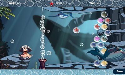 Captures d'écran du jeu Sea Bubble HD sur votre téléphone Android, une tablette.