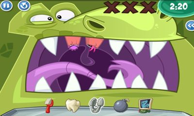 Screenshots of the game Monster Mouth DDS on Android phone, tablet.
