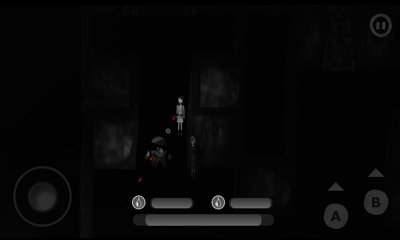 Captures d'écran du jeu Emilly Dans l'Obscurité sur Android, une tablette.