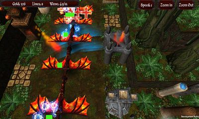 Screenshots of the game Awakened Gods: Elemental TD for Android phone, tablet.