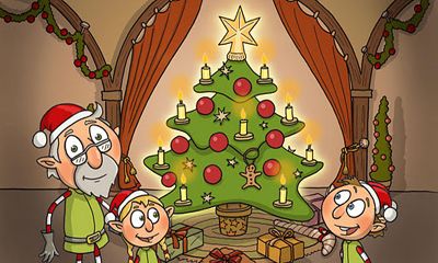 Screenshots of the game Elf Adventure Calendar is Full for Android phone, tablet.