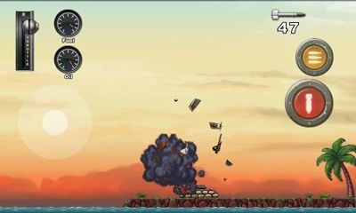 Captures d'écran du jeu Wings of Fury Android, une tablette.