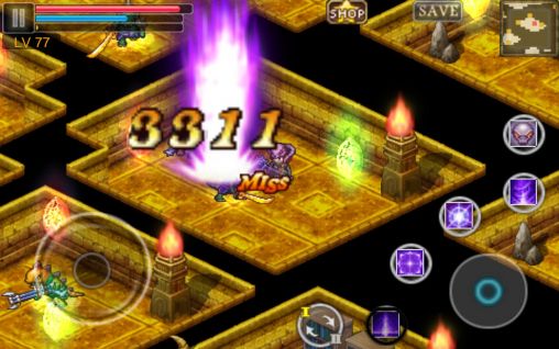 Screenshots of the game Aurum blade ex on your Android phone, tablet.