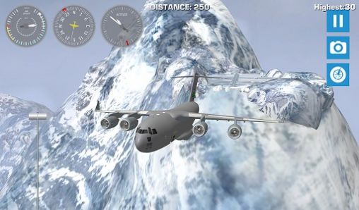 Screenshots of the game Airplane mount Everest on your Android phone, tablet.