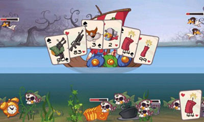 Captures d'écran du jeu Super Dynamite fishing sur Android, une tablette.