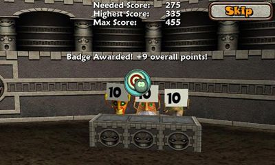 Capturas de tela do jogo BlastABall no telefone Android, tablet.