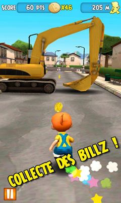 Capturas de tela do jogo Boule Deboule no telefone Android, tablet.