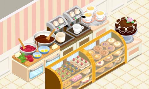 Screenshots of the game Bakery story: St. Patrick's Day edition   , .