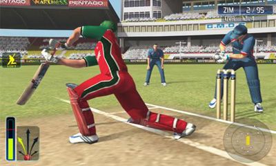 Screenshots of the game Cricket World Cup Fever HD for Android phone, tablet.
