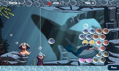 Capturas de tela do jogo Sea Bubble HD no seu telefone Android, tablet.