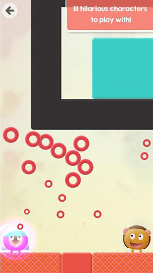 Capturas de tela do jogo Thinkrolls no telefone Android, tablet.