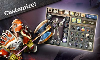 Screenshots of the game Quests & Sorcery on Android phone, tablet.