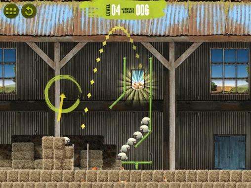 Screenshots of the game Shaun the sheep: Sheep stack on Android phone, tablet.
