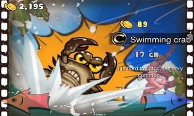 Capturas de tela do jogo de Pesca Pequena no telefone Android, tablet.