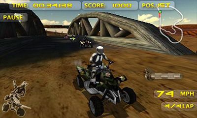 Screenshots of the game ATV Madness on Android phone, tablet.
