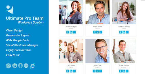 Nulled Ultimate Pro Team - Responsive Team Manager Plugin download