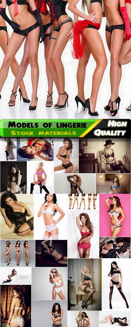 Models of lingerie Stock images - 25 HQ Jpg