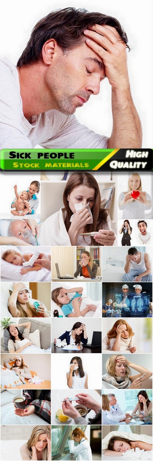 Sick people Stock images - 25 HQ Jpg