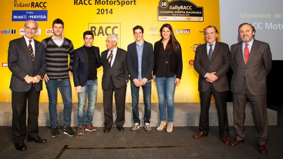 Марк и Алекс Маркесы получили награды RACC Motosport 2014