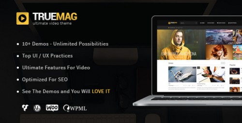 Nulled True Mag v2.17.1 - WordPress Theme for Video and Magazine program