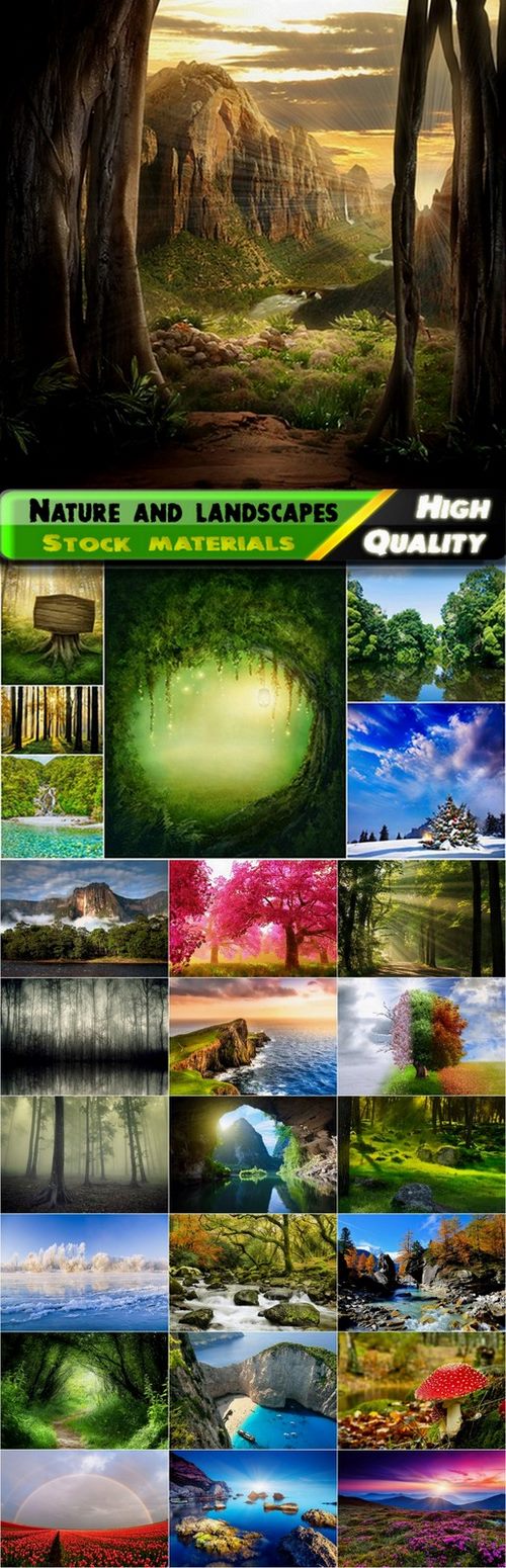 Beautiful nature and landscapes Stock Images #5 - 25 HQ Jpg