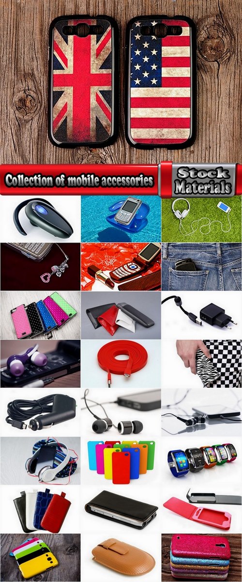 Collection of mobile accessories 25 UHQ Jpeg