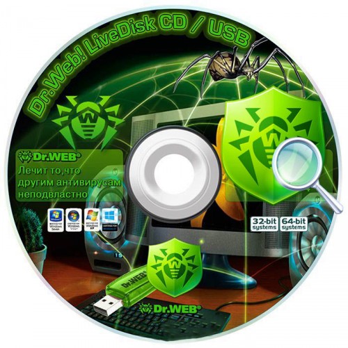 Dr.Web LiveDisk CD/DVD & USB 9.0.0 DC 01.03.2015
