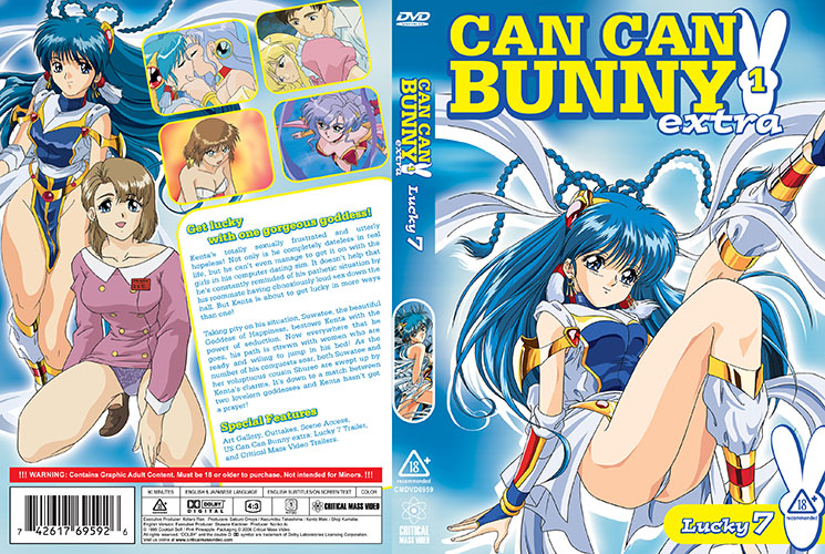 Can Can Bunny Extra / Can Can Bunny Extra - Lucky 7 / Can Can Bunny Extra - Summer Fun / Deseo cumplido /   (Kanazawa Kats / SoftCel Pictures) (ep. 1-6 of 6) [uncen] [1996 ., Comedy, Fantasy, Magic, Romance, Straight, 2xDVD5] [jap/eng]