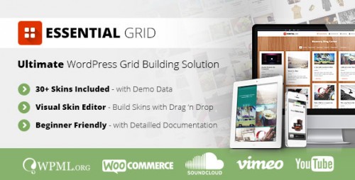 Download Essential Grid v2.0.1 - WordPress Plugin cover