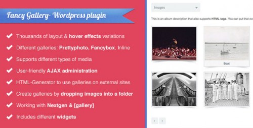 NULLED Fancy Gallery v2.3.3 - WordPress plugin graphic