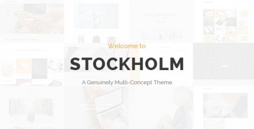 Stockholm v1.7 - A Genuinely Multi-Concept WordPress Theme product picture