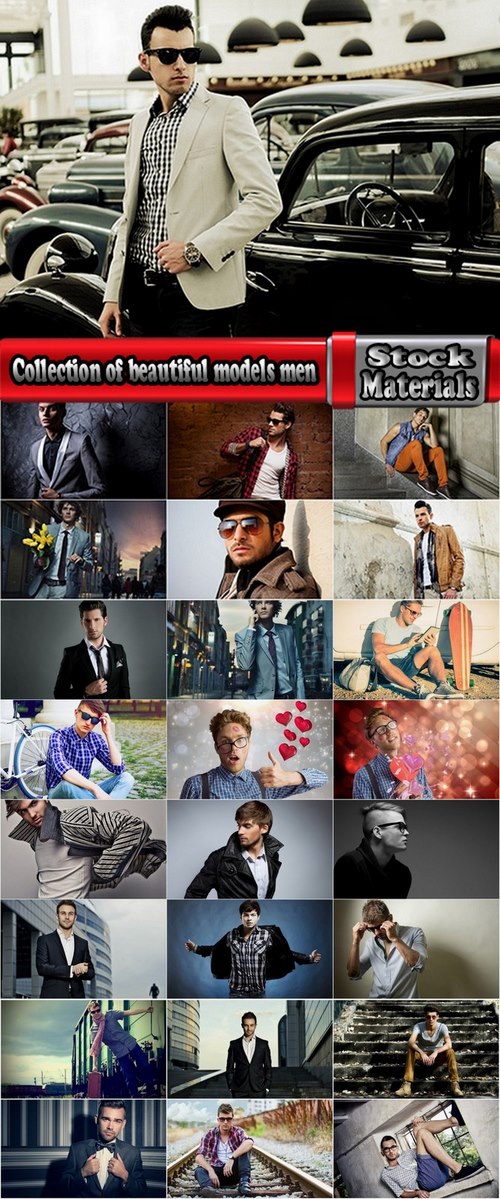 Collection of beautiful models men 25 HQ Jpeg