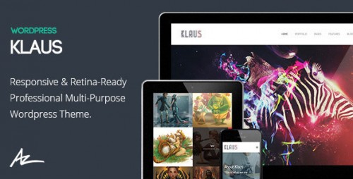 Download Klaus v1.5.2 - Retina Multi-Purpose WordPress Theme  
