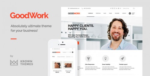 GoodWork v3.2.7 - Modern Responsive Multi-Purpose Theme product