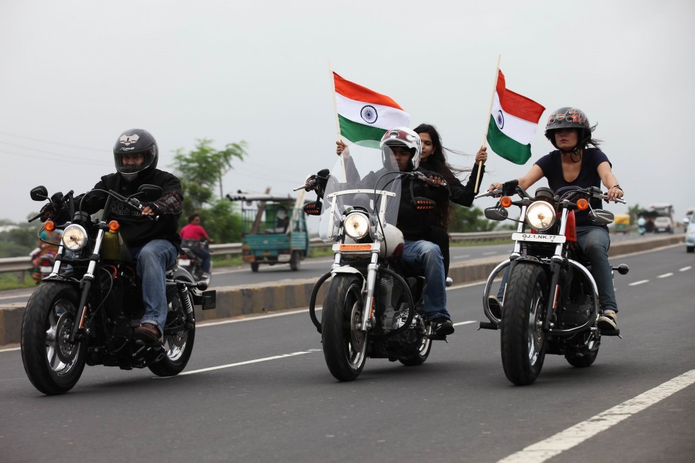 Компания Harley-Davidson празднует 5-й год работы в Индии