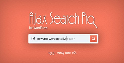 Nulled Ajax Search Pro for WordPress v3.5 download