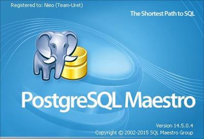 PostgreSQL Maestro 14.5.0.4 180223