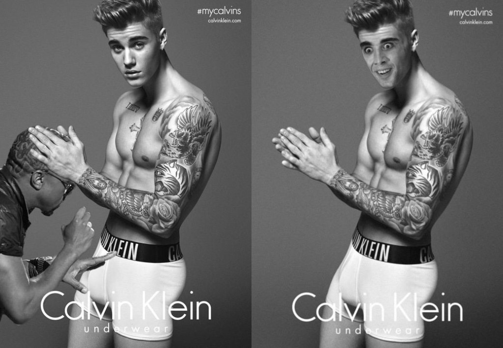 Лучшие мемы Джастина Бибера в рекламе Calvin Klein