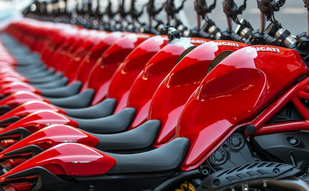 В 2014 году Ducati продали рекордные 45 100 мотоциклов